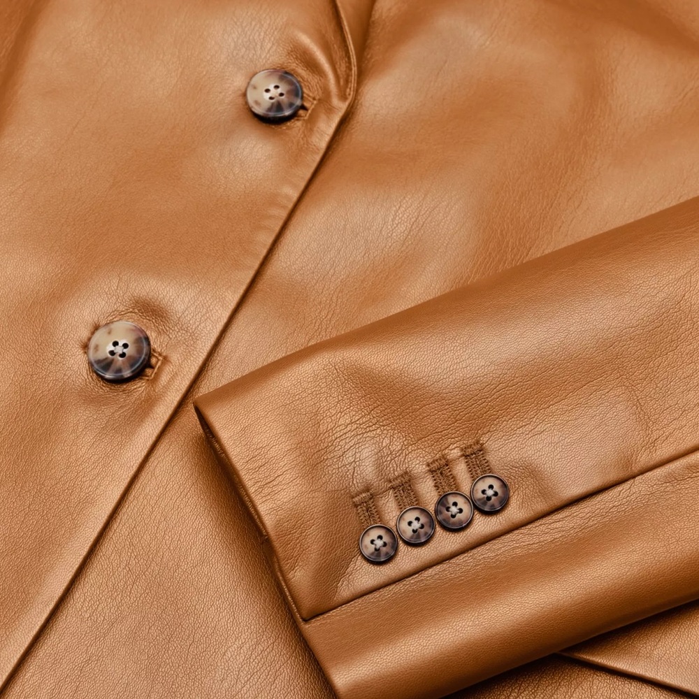 Aritzia Memories Blazer - Rich Chestnut - Picture 4 of 4